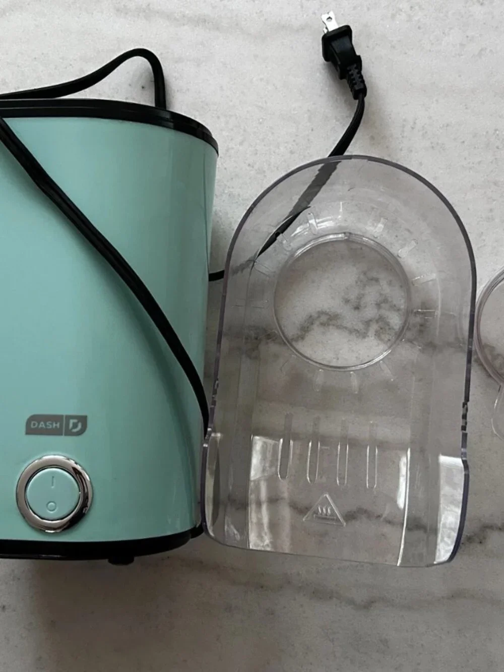 Dash Fresh Pop Popcorn Maker Hot Air Popper 16 Cups 1400W Aqua Mint